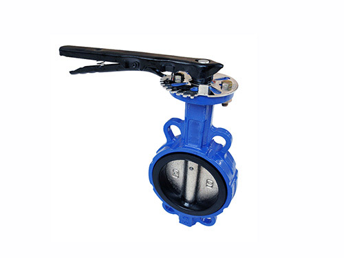 D71X-16Q手柄对夹蝶阀